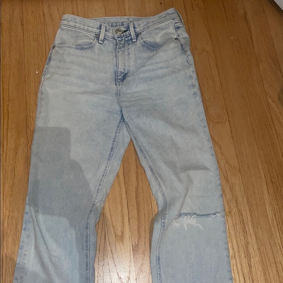 Rag & Bone Light Blue Distressed Jeans - Picture 6 of 6